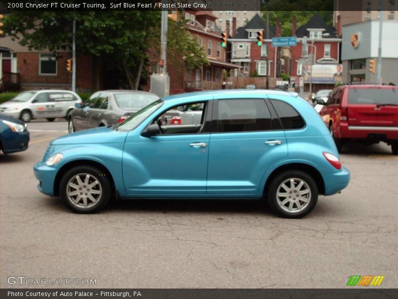 Surf Blue Pearl / Pastel Slate Gray 2008 Chrysler PT Cruiser Touring