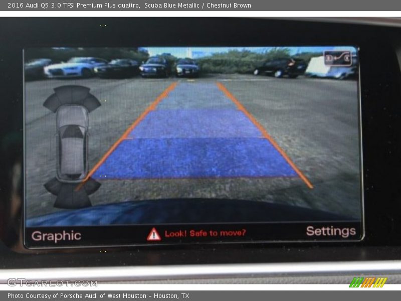 Scuba Blue Metallic / Chestnut Brown 2016 Audi Q5 3.0 TFSI Premium Plus quattro