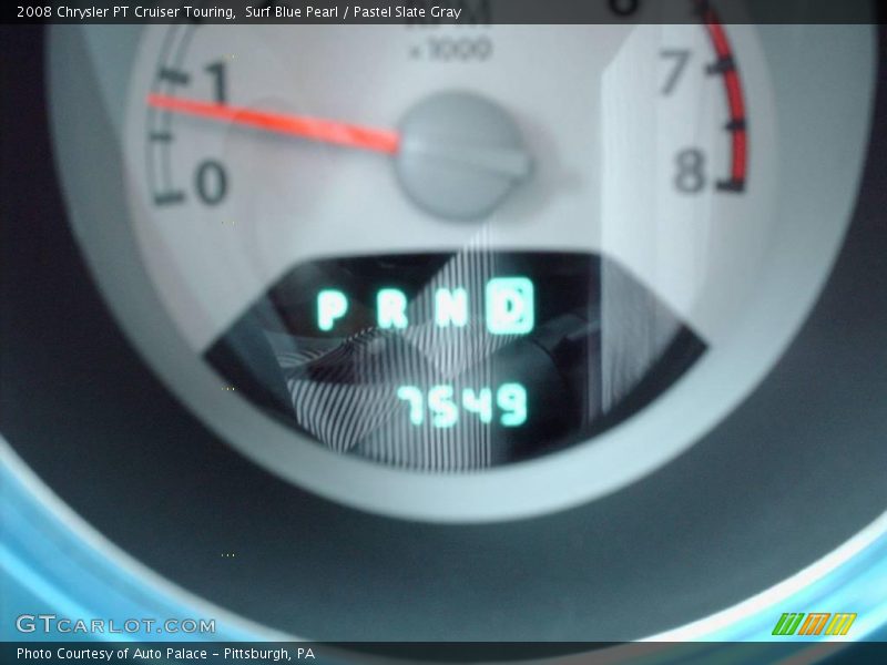 Surf Blue Pearl / Pastel Slate Gray 2008 Chrysler PT Cruiser Touring