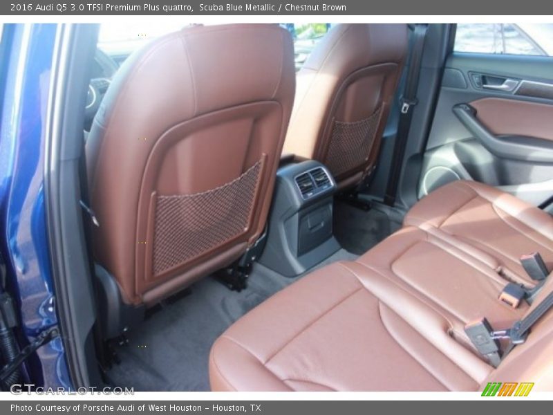 Scuba Blue Metallic / Chestnut Brown 2016 Audi Q5 3.0 TFSI Premium Plus quattro