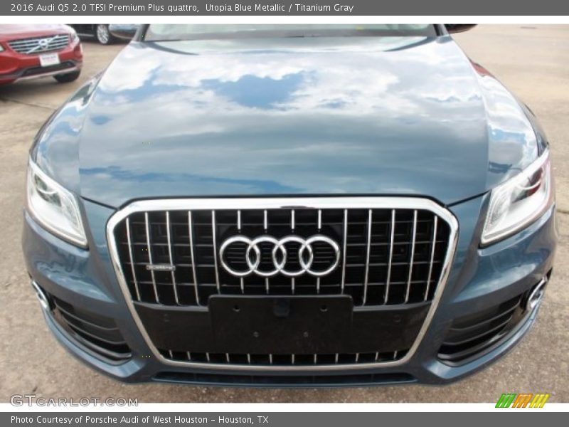 Utopia Blue Metallic / Titanium Gray 2016 Audi Q5 2.0 TFSI Premium Plus quattro