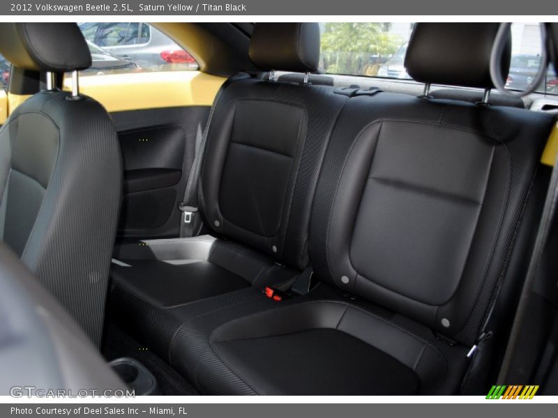 Saturn Yellow / Titan Black 2012 Volkswagen Beetle 2.5L