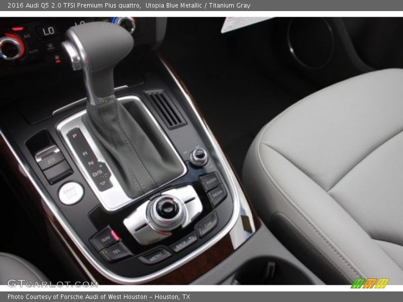 Utopia Blue Metallic / Titanium Gray 2016 Audi Q5 2.0 TFSI Premium Plus quattro