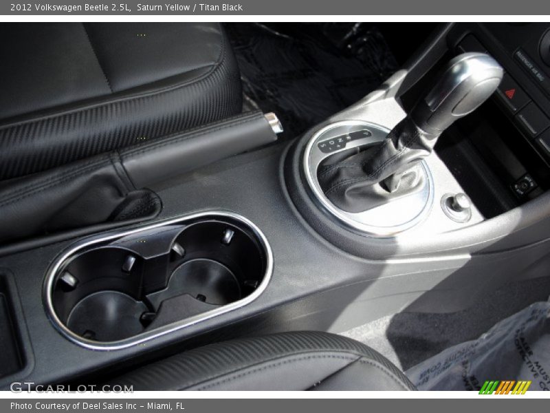 Saturn Yellow / Titan Black 2012 Volkswagen Beetle 2.5L