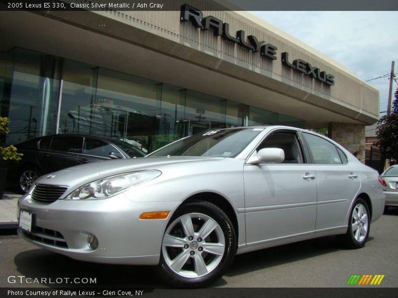 Classic Silver Metallic / Ash Gray 2005 Lexus ES 330