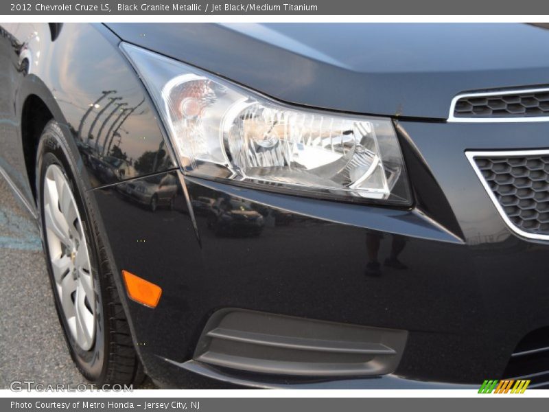 Black Granite Metallic / Jet Black/Medium Titanium 2012 Chevrolet Cruze LS