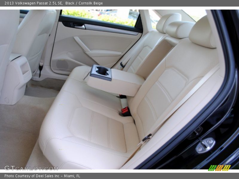 Black / Cornsilk Beige 2013 Volkswagen Passat 2.5L SE