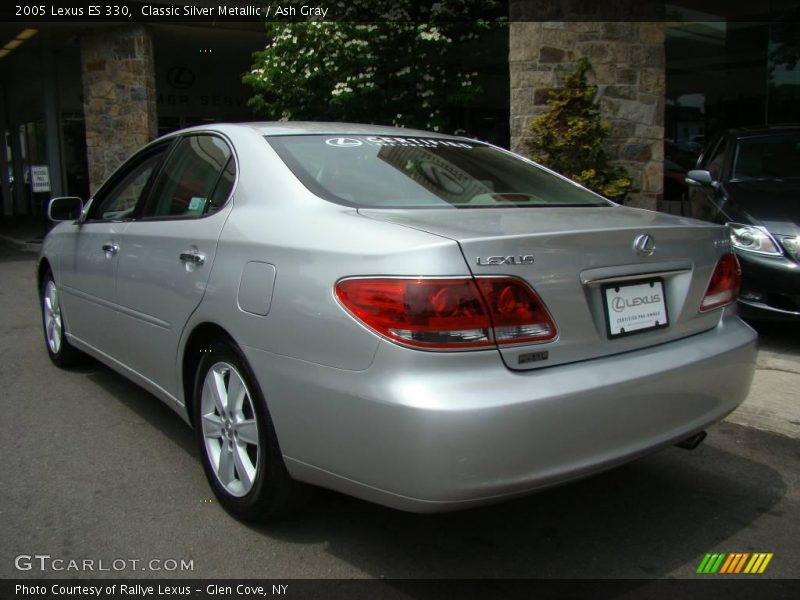 Classic Silver Metallic / Ash Gray 2005 Lexus ES 330
