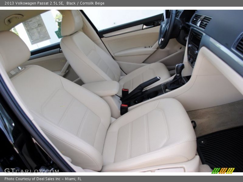 Black / Cornsilk Beige 2013 Volkswagen Passat 2.5L SE