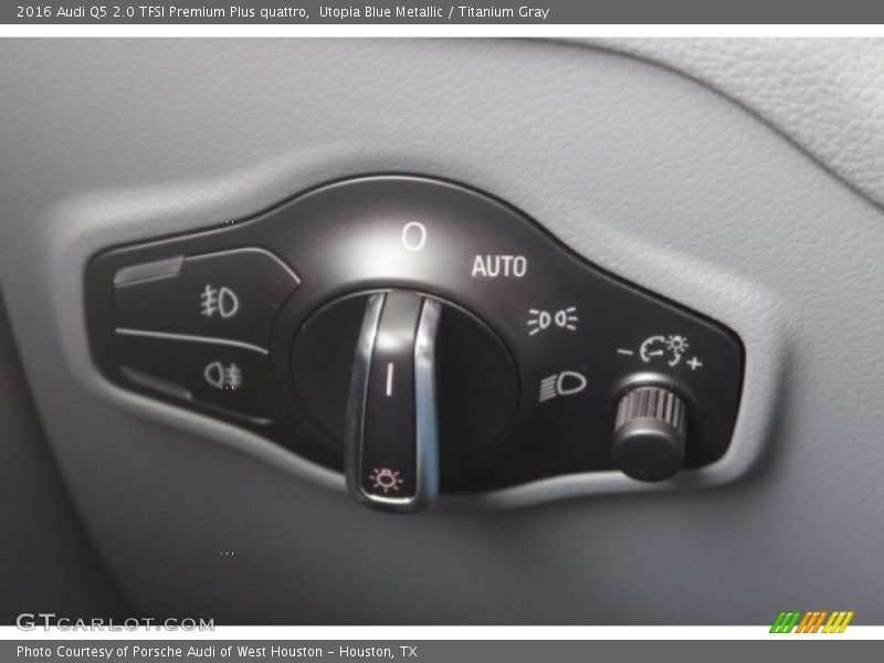 Utopia Blue Metallic / Titanium Gray 2016 Audi Q5 2.0 TFSI Premium Plus quattro
