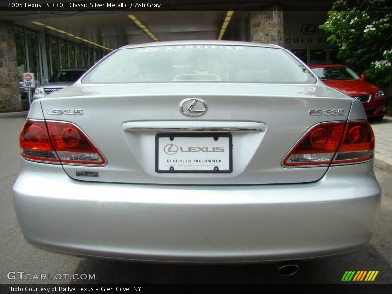 Classic Silver Metallic / Ash Gray 2005 Lexus ES 330