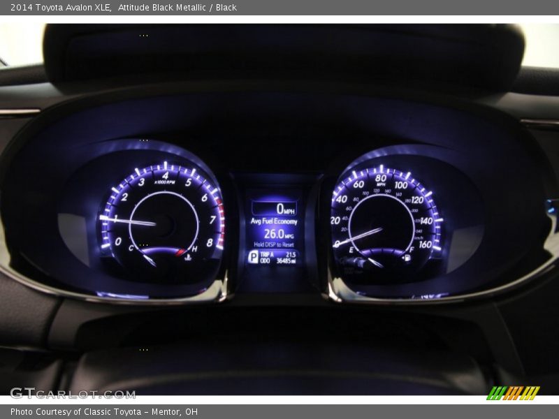 Attitude Black Metallic / Black 2014 Toyota Avalon XLE