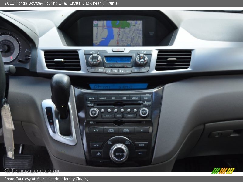 Crystal Black Pearl / Truffle 2011 Honda Odyssey Touring Elite