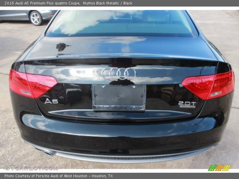Mythos Black Metallic / Black 2016 Audi A5 Premium Plus quattro Coupe