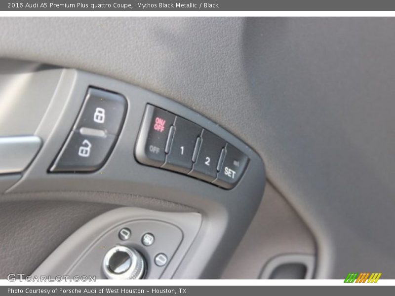Mythos Black Metallic / Black 2016 Audi A5 Premium Plus quattro Coupe