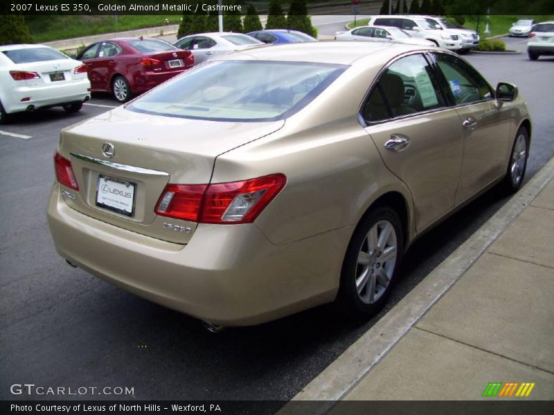 Golden Almond Metallic / Cashmere 2007 Lexus ES 350
