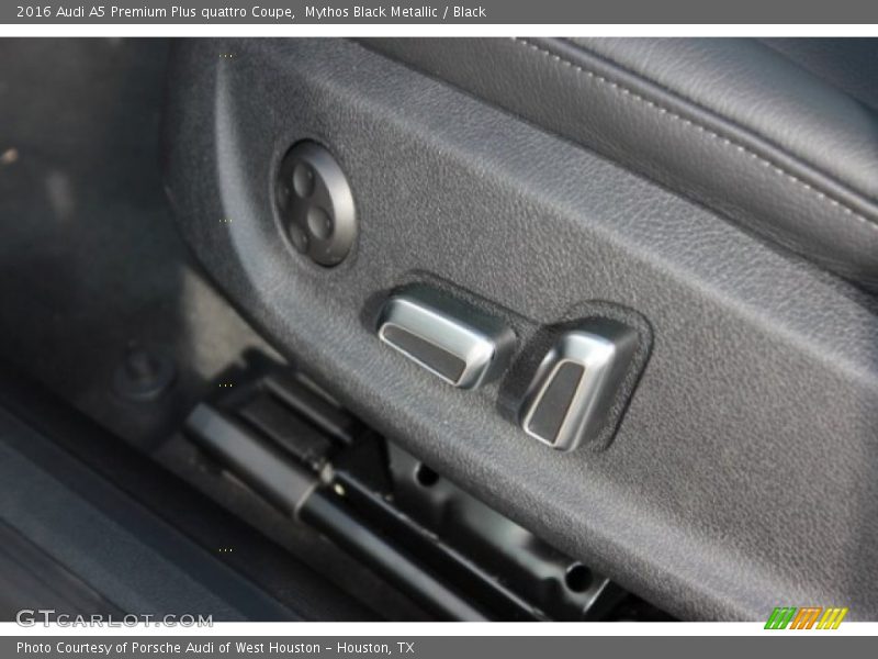 Mythos Black Metallic / Black 2016 Audi A5 Premium Plus quattro Coupe
