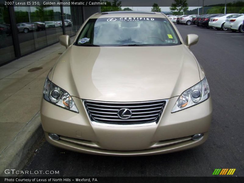 Golden Almond Metallic / Cashmere 2007 Lexus ES 350