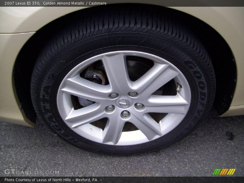 Golden Almond Metallic / Cashmere 2007 Lexus ES 350