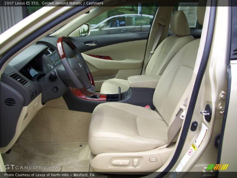 Golden Almond Metallic / Cashmere 2007 Lexus ES 350