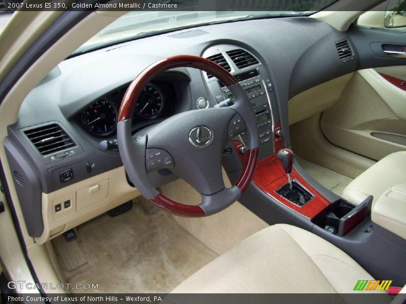 Golden Almond Metallic / Cashmere 2007 Lexus ES 350