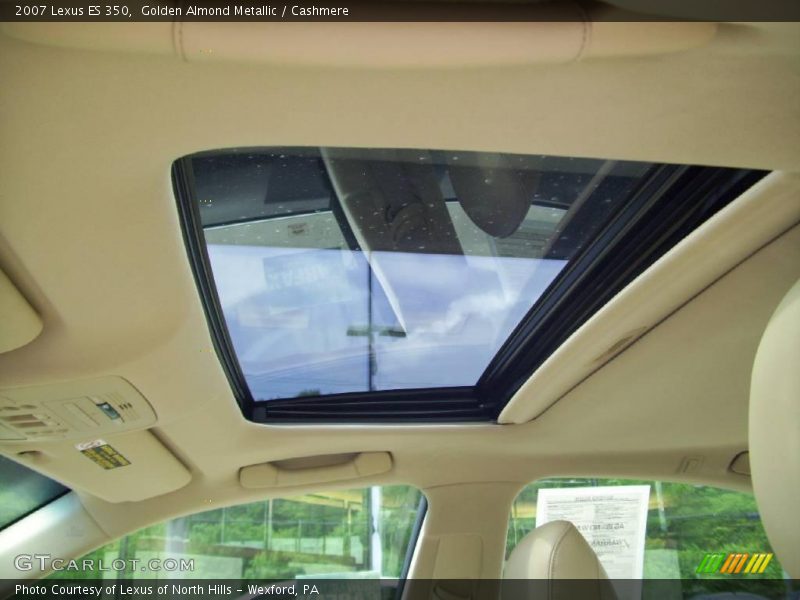 Golden Almond Metallic / Cashmere 2007 Lexus ES 350