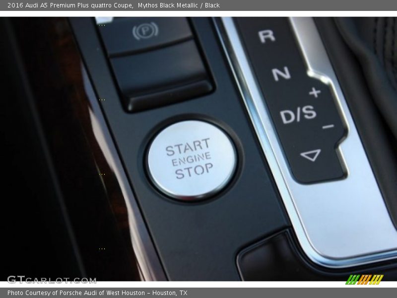 Mythos Black Metallic / Black 2016 Audi A5 Premium Plus quattro Coupe