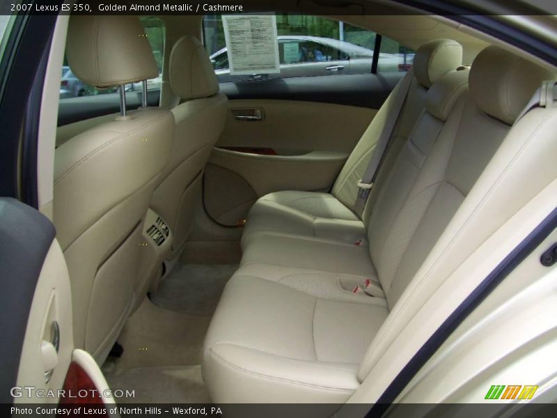 Golden Almond Metallic / Cashmere 2007 Lexus ES 350