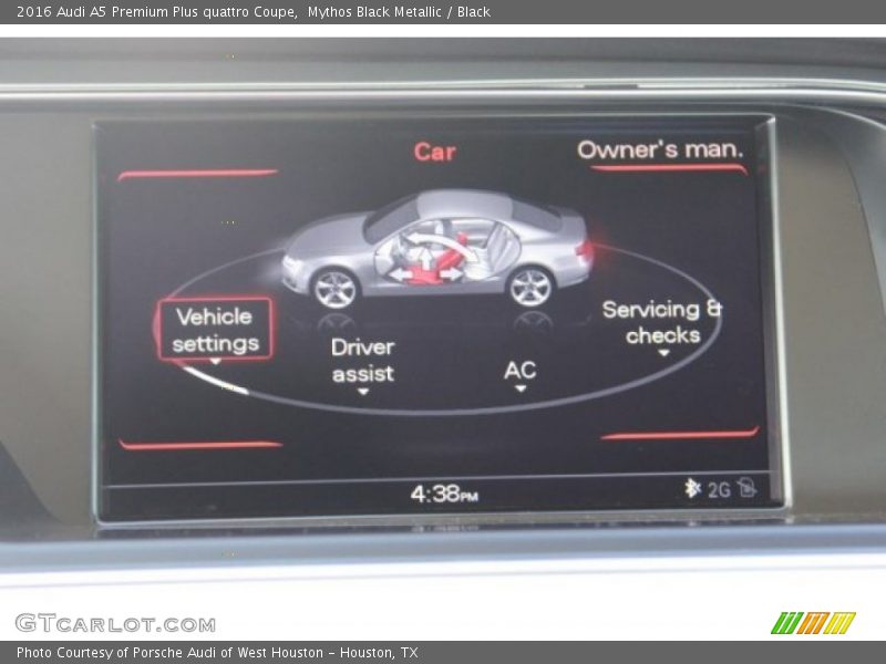 Mythos Black Metallic / Black 2016 Audi A5 Premium Plus quattro Coupe
