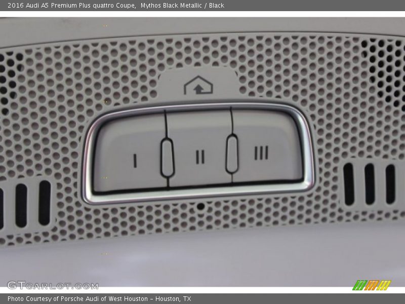 Mythos Black Metallic / Black 2016 Audi A5 Premium Plus quattro Coupe