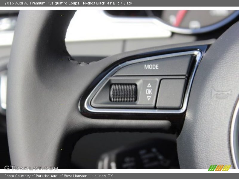 Mythos Black Metallic / Black 2016 Audi A5 Premium Plus quattro Coupe