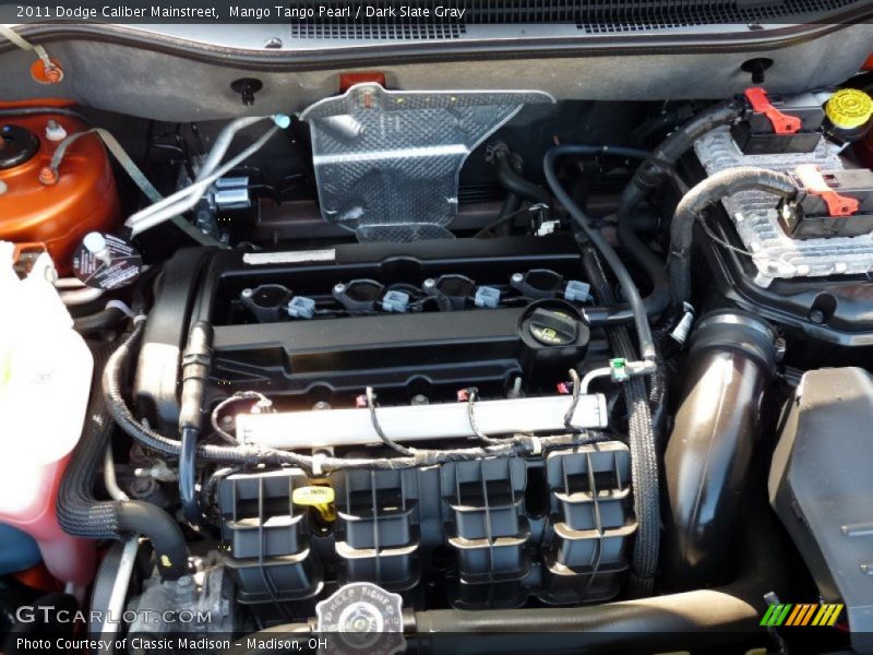 Mango Tango Pearl / Dark Slate Gray 2011 Dodge Caliber Mainstreet