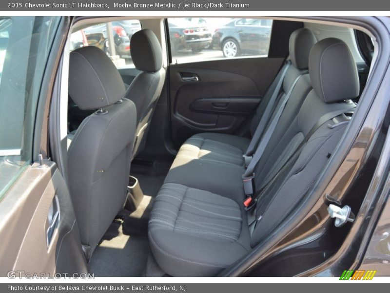 Mocha Bronze Metallic / Jet Black/Dark Titanium 2015 Chevrolet Sonic LT Hatchback