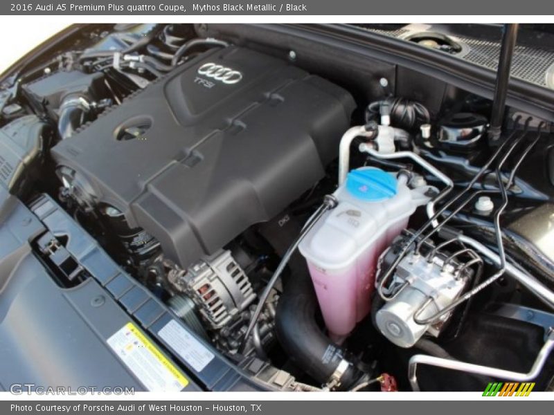 Mythos Black Metallic / Black 2016 Audi A5 Premium Plus quattro Coupe