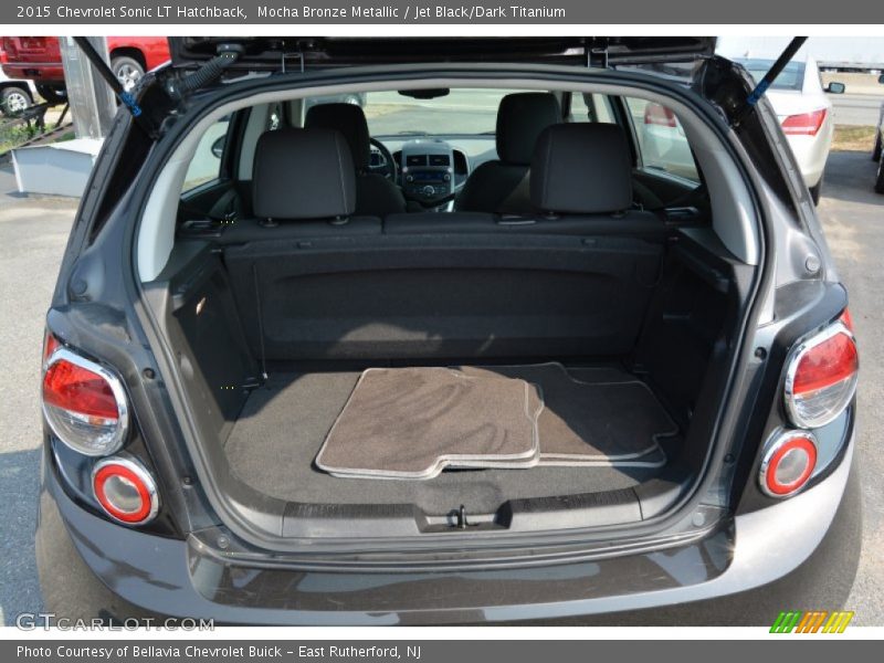 Mocha Bronze Metallic / Jet Black/Dark Titanium 2015 Chevrolet Sonic LT Hatchback