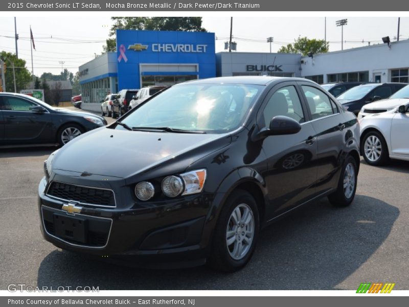 Mocha Bronze Metallic / Dark Pewter/Dark Titanium 2015 Chevrolet Sonic LT Sedan