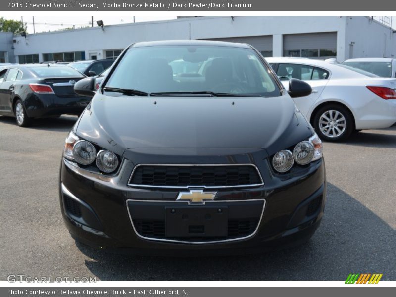 Mocha Bronze Metallic / Dark Pewter/Dark Titanium 2015 Chevrolet Sonic LT Sedan