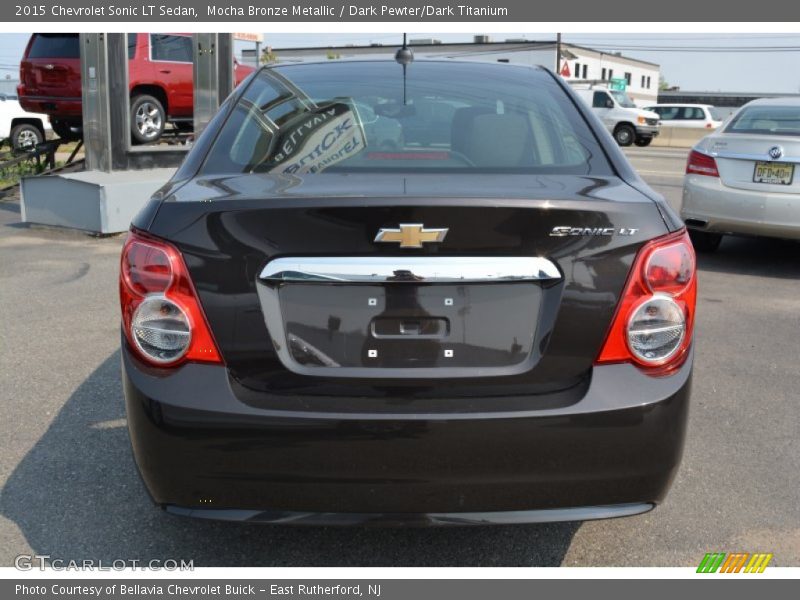 Mocha Bronze Metallic / Dark Pewter/Dark Titanium 2015 Chevrolet Sonic LT Sedan