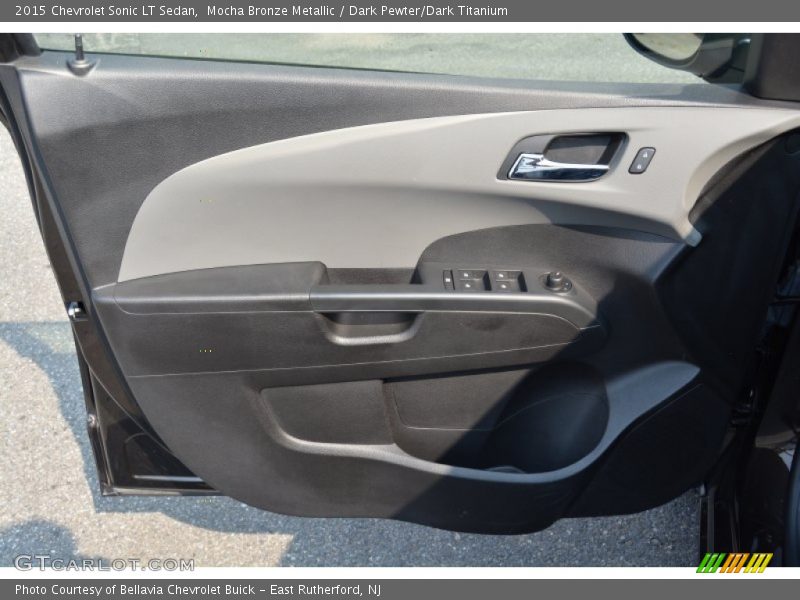 Mocha Bronze Metallic / Dark Pewter/Dark Titanium 2015 Chevrolet Sonic LT Sedan