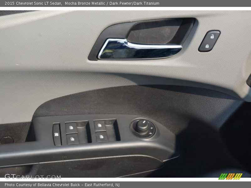 Mocha Bronze Metallic / Dark Pewter/Dark Titanium 2015 Chevrolet Sonic LT Sedan