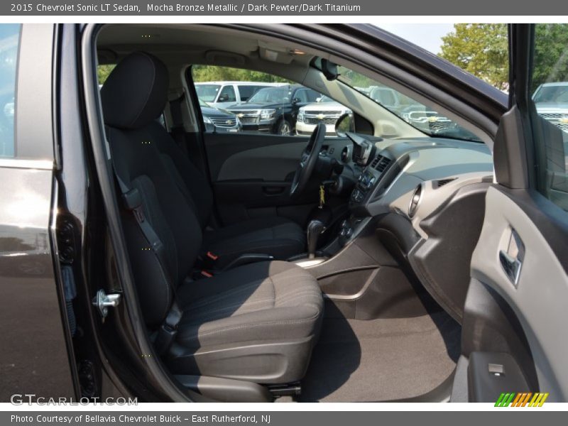 Mocha Bronze Metallic / Dark Pewter/Dark Titanium 2015 Chevrolet Sonic LT Sedan