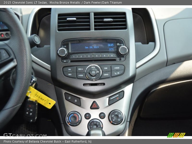 Mocha Bronze Metallic / Dark Pewter/Dark Titanium 2015 Chevrolet Sonic LT Sedan