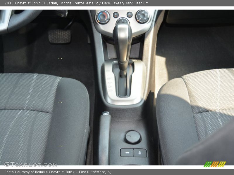 Mocha Bronze Metallic / Dark Pewter/Dark Titanium 2015 Chevrolet Sonic LT Sedan