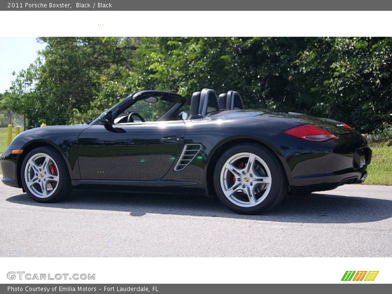 Black / Black 2011 Porsche Boxster