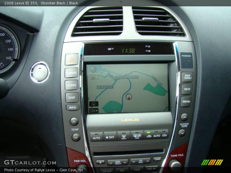 Obsidian Black / Black 2008 Lexus ES 350