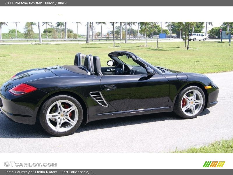 Black / Black 2011 Porsche Boxster