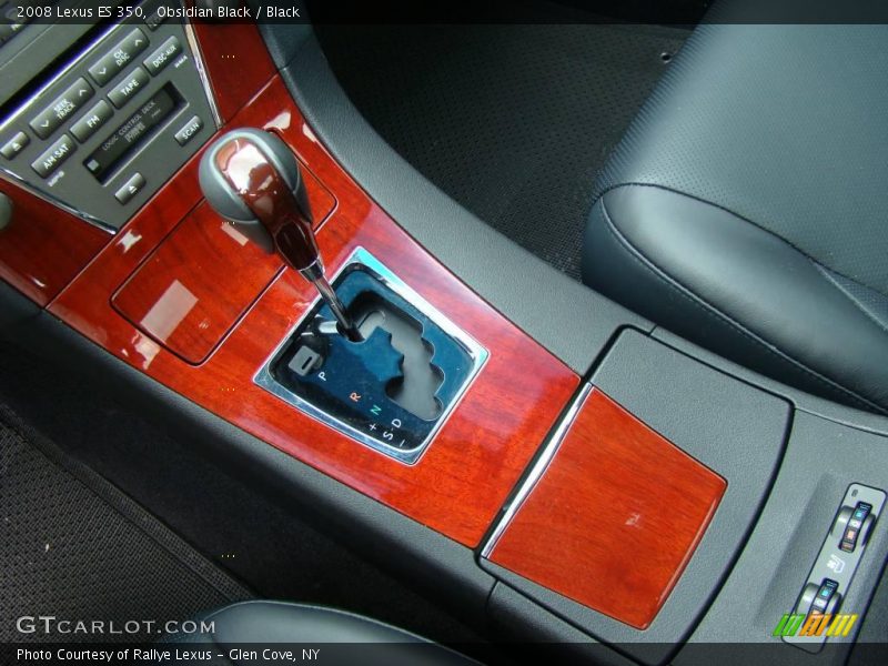 Obsidian Black / Black 2008 Lexus ES 350
