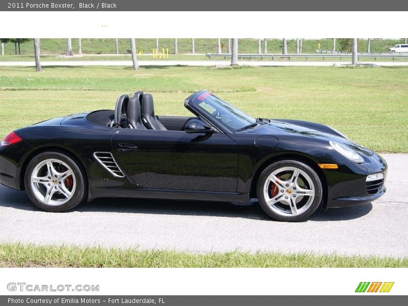 Black / Black 2011 Porsche Boxster