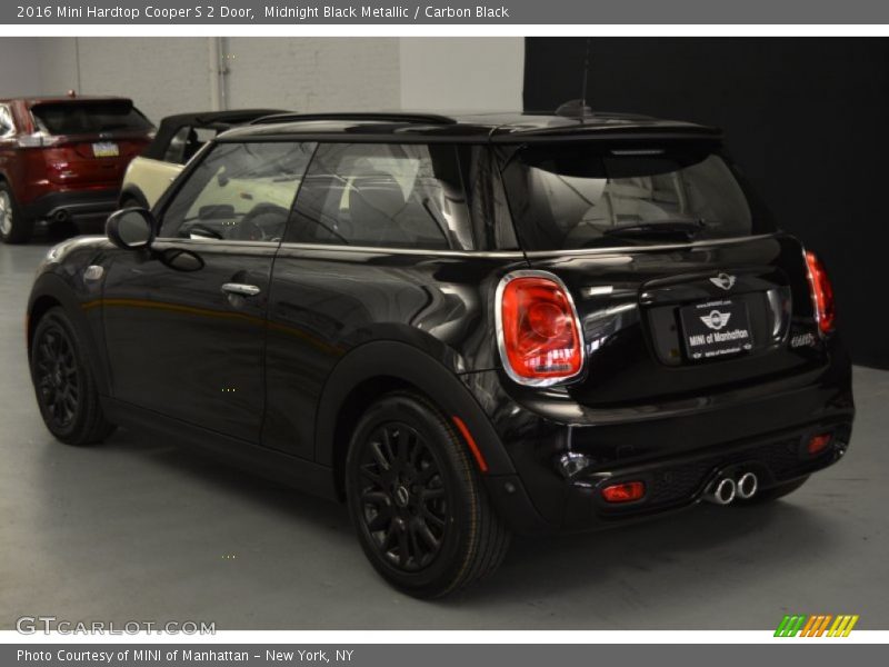 Midnight Black Metallic / Carbon Black 2016 Mini Hardtop Cooper S 2 Door