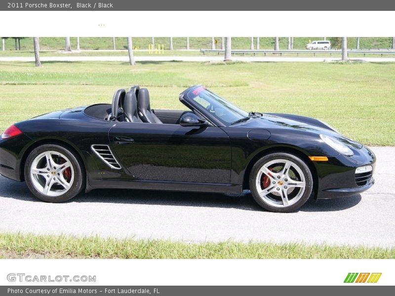 Black / Black 2011 Porsche Boxster